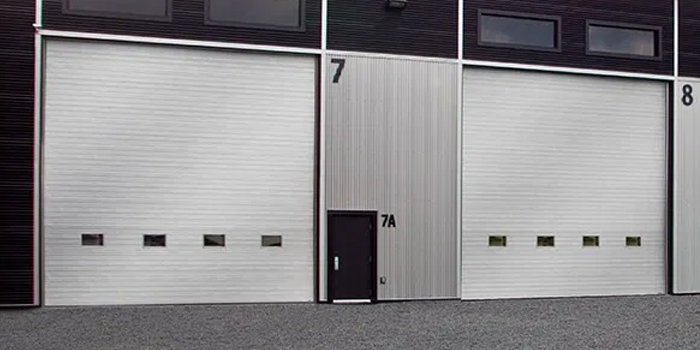 fix bent garage door in Bracebridge