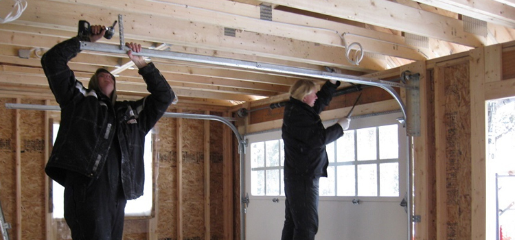 overhead garage door installation in Bracebridge